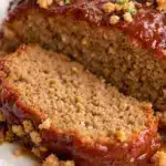 one-pan meatloaf with brown sugar glaze - featured image