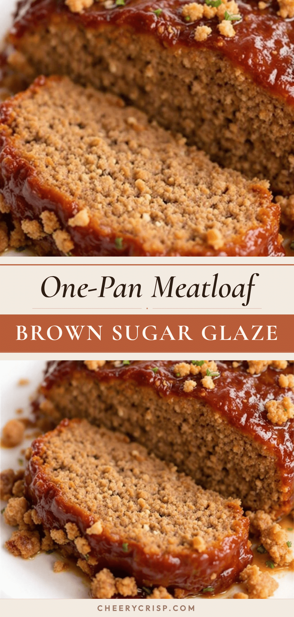 one-pan meatloaf with brown sugar glaze recipe