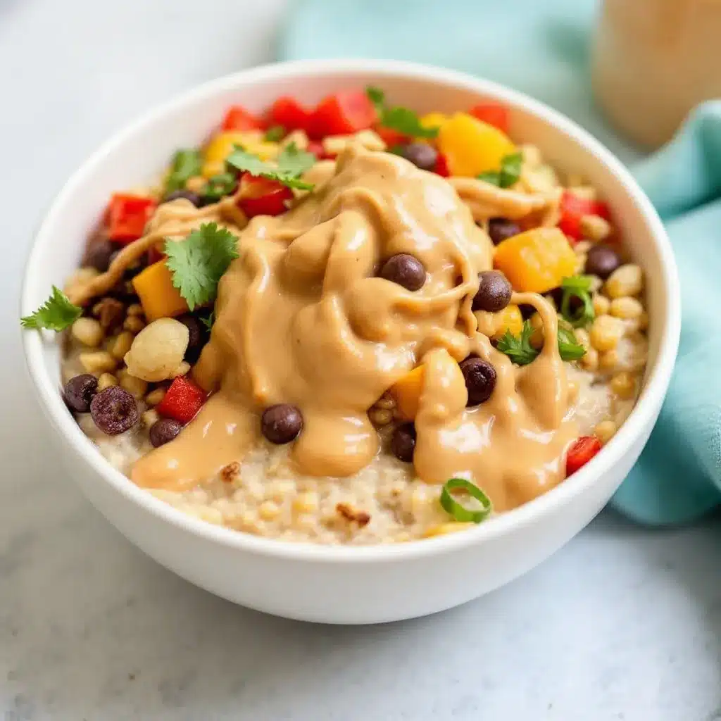 peanut butter overnight oats preparation steps