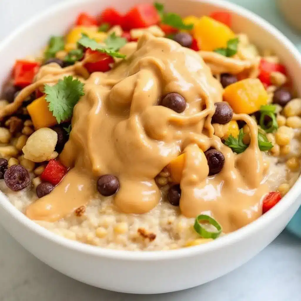 peanut butter overnight oats - featured image