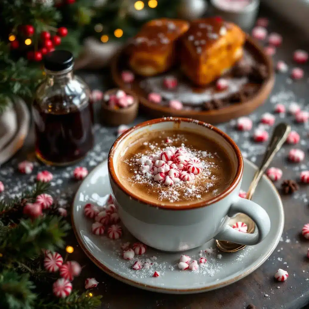 peppermint syrup preparation steps