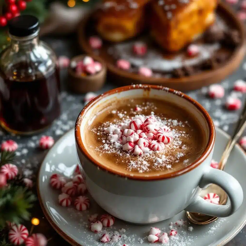 peppermint syrup - featured image