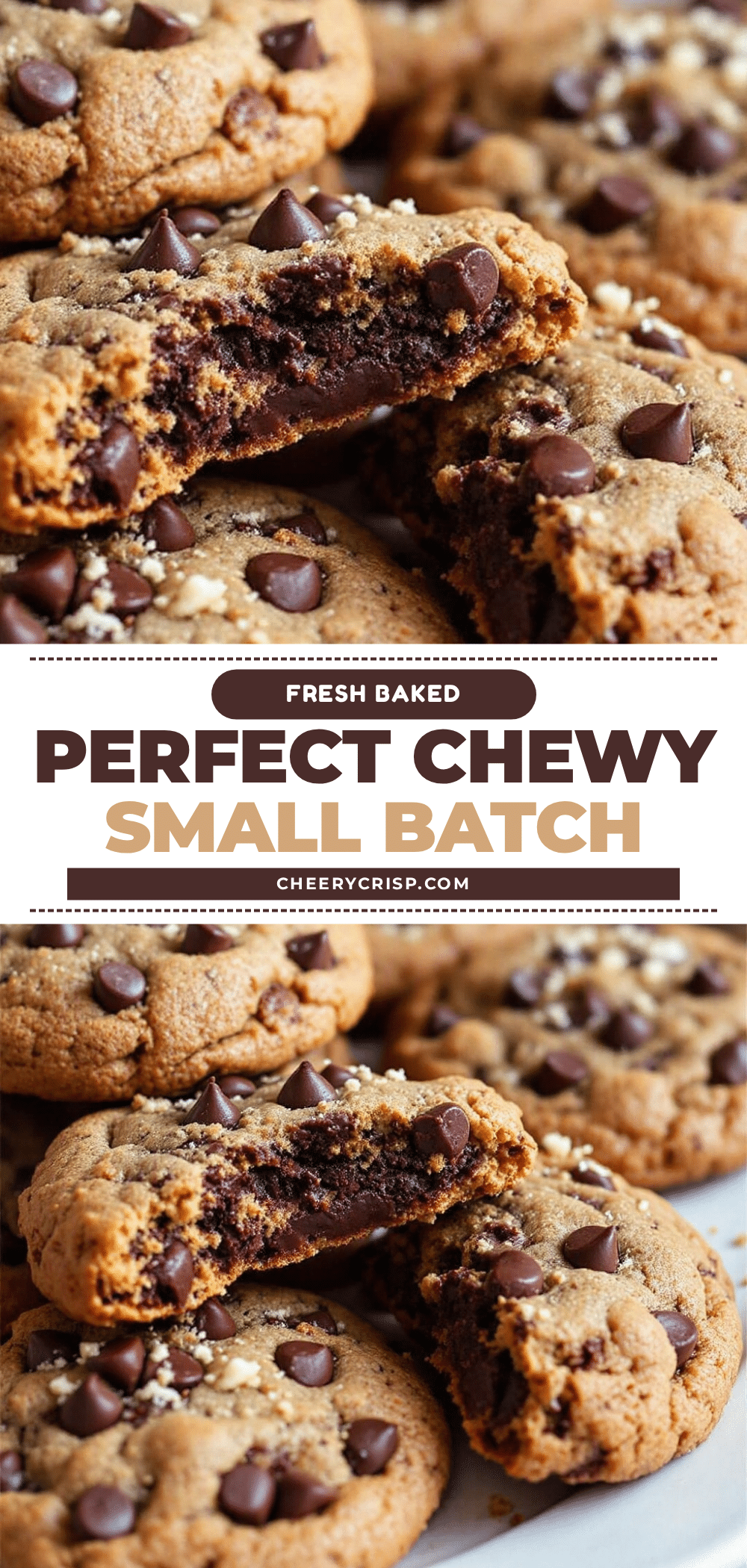 perfect chewy small batch chocolate chip cookies recipe