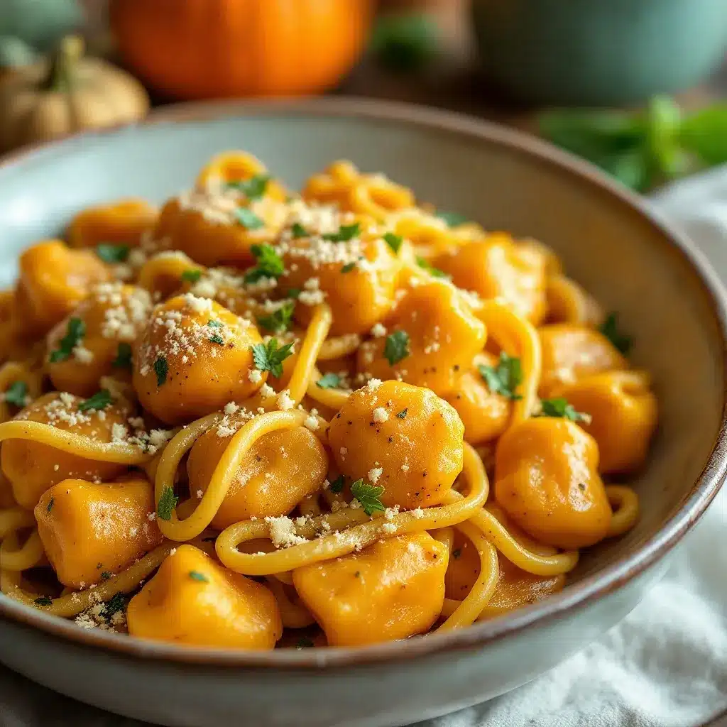 pumpkin gnocchi with brown butter sage preparation steps