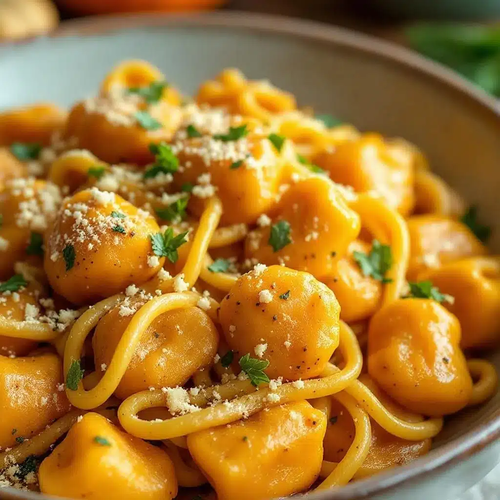 pumpkin gnocchi with brown butter sage - featured image