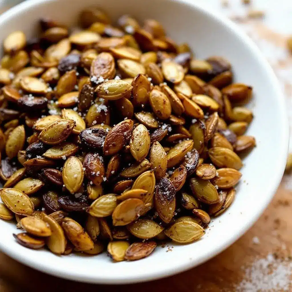 roasted pumpkin seeds recipe preparation steps