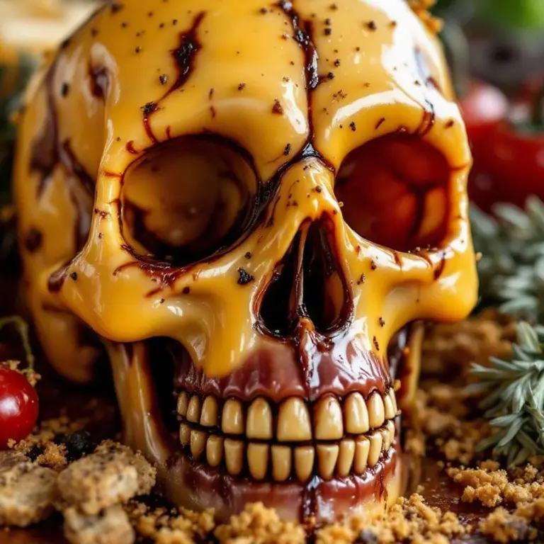 Savory charcuterie skulls for Halloween parties - featured image