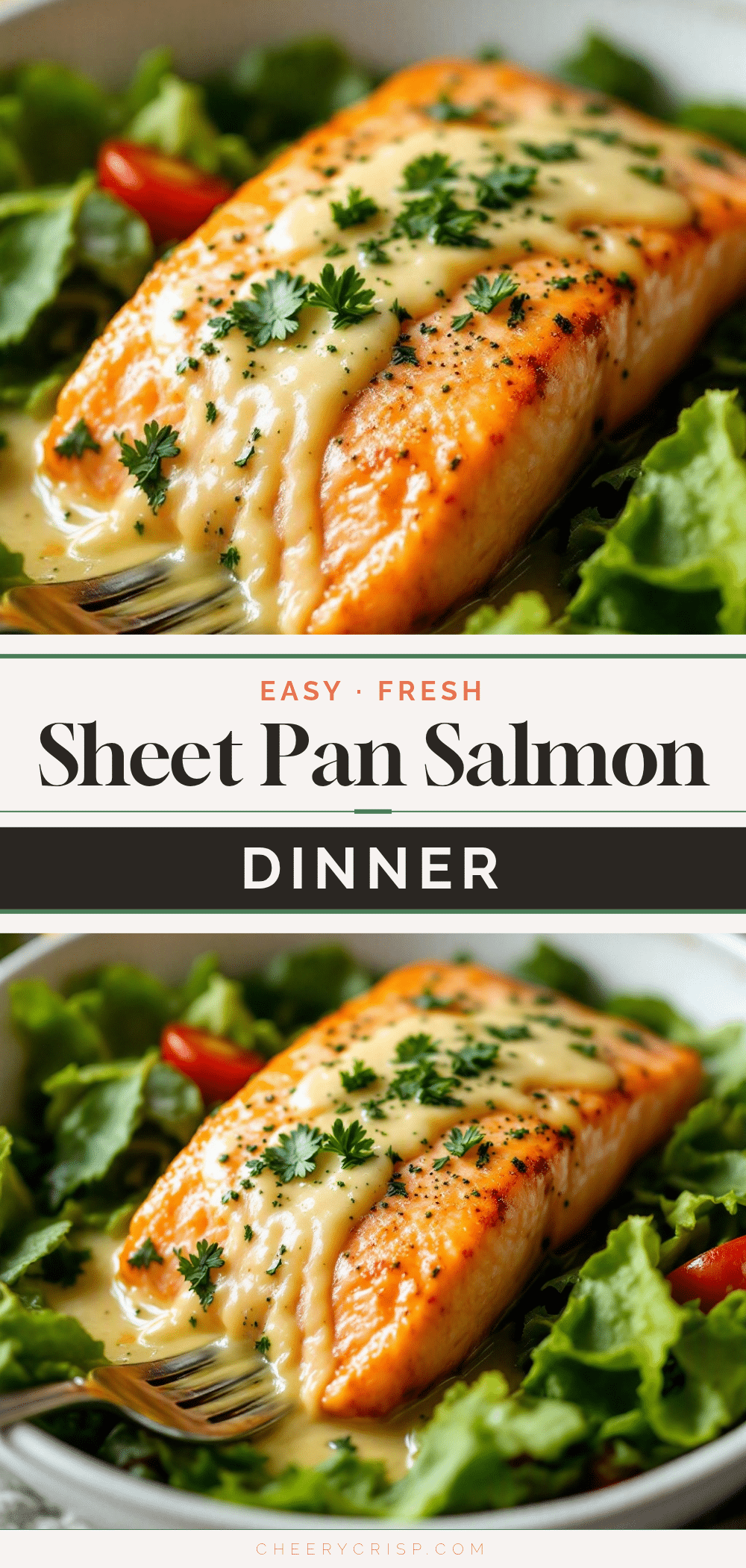 sheet pan salmon recipe