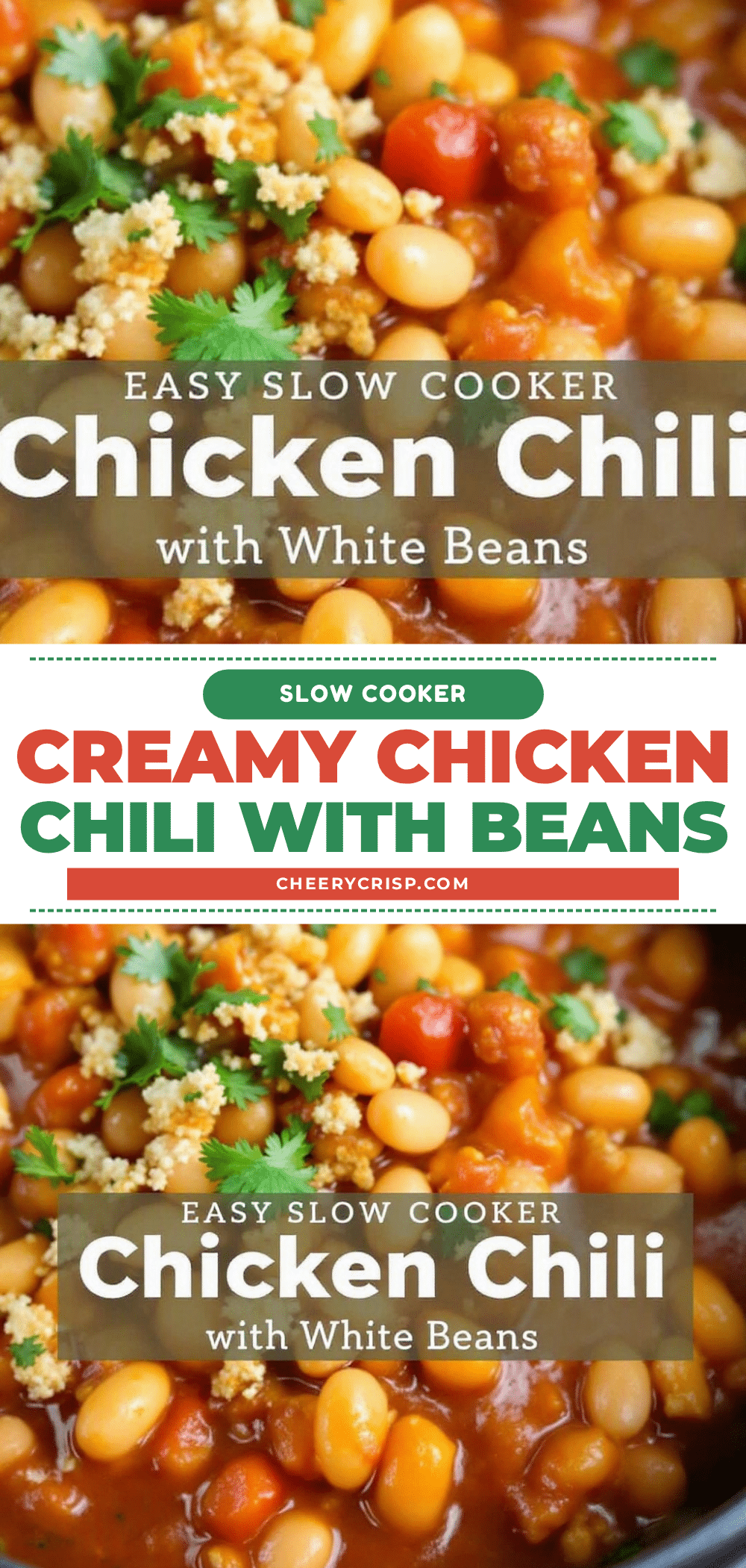 slow cooker chicken chili recipe