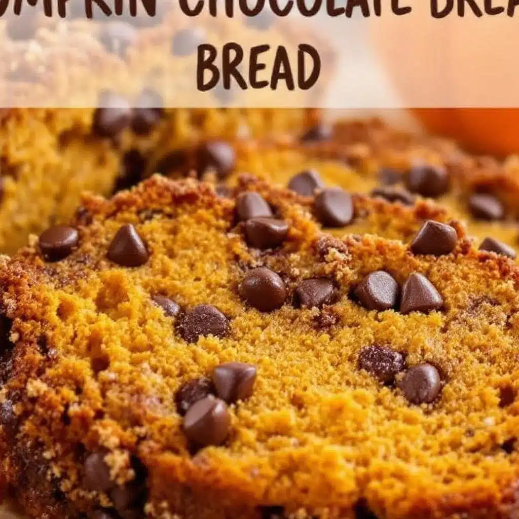 small-batch pumpkin chocolate chip bread - featured image