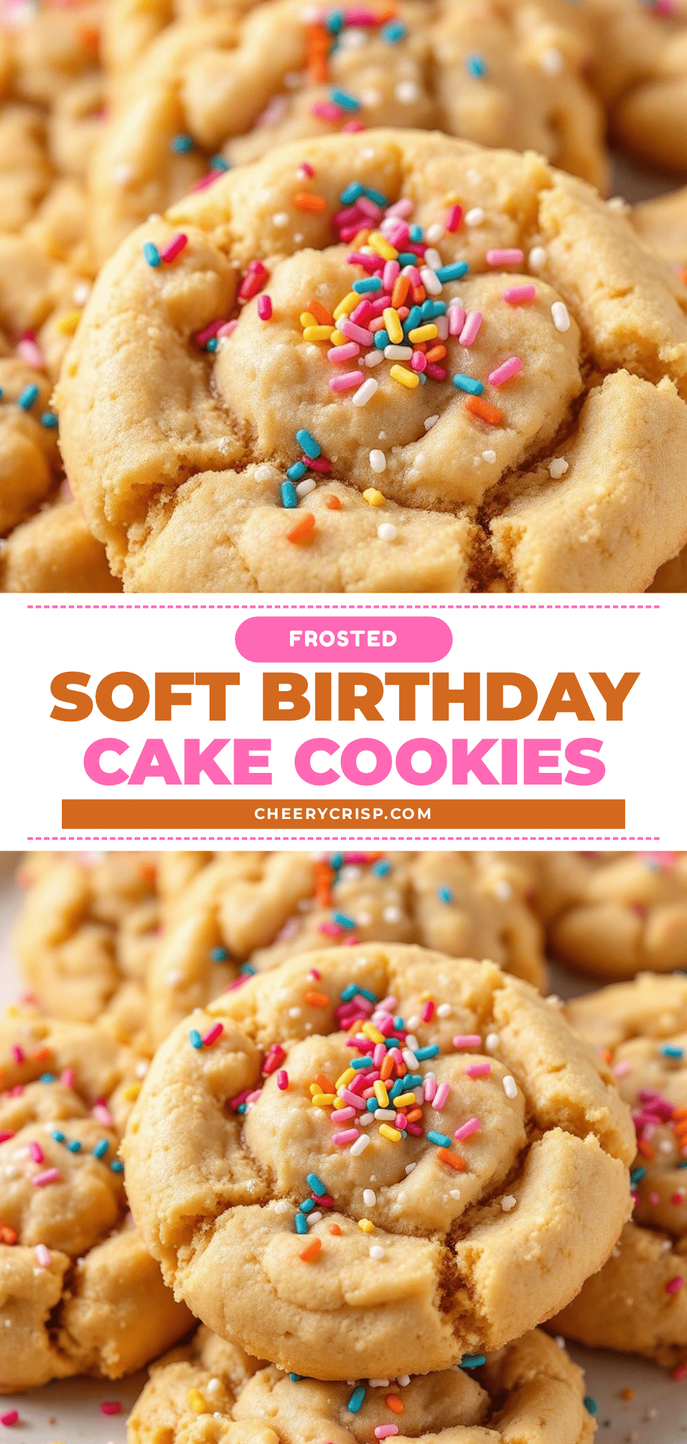 soft birthday cake cookies recipe