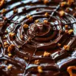 Spooky Spider Web Chocolate Cheesecake Dip - featured image