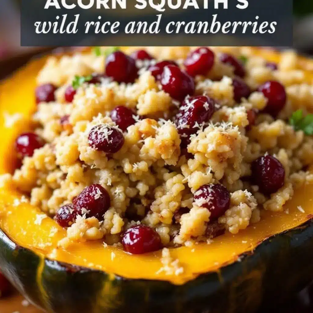 stuffed acorn squash - featured image