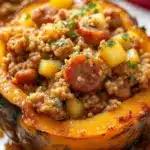stuffed acorn squash - featured image