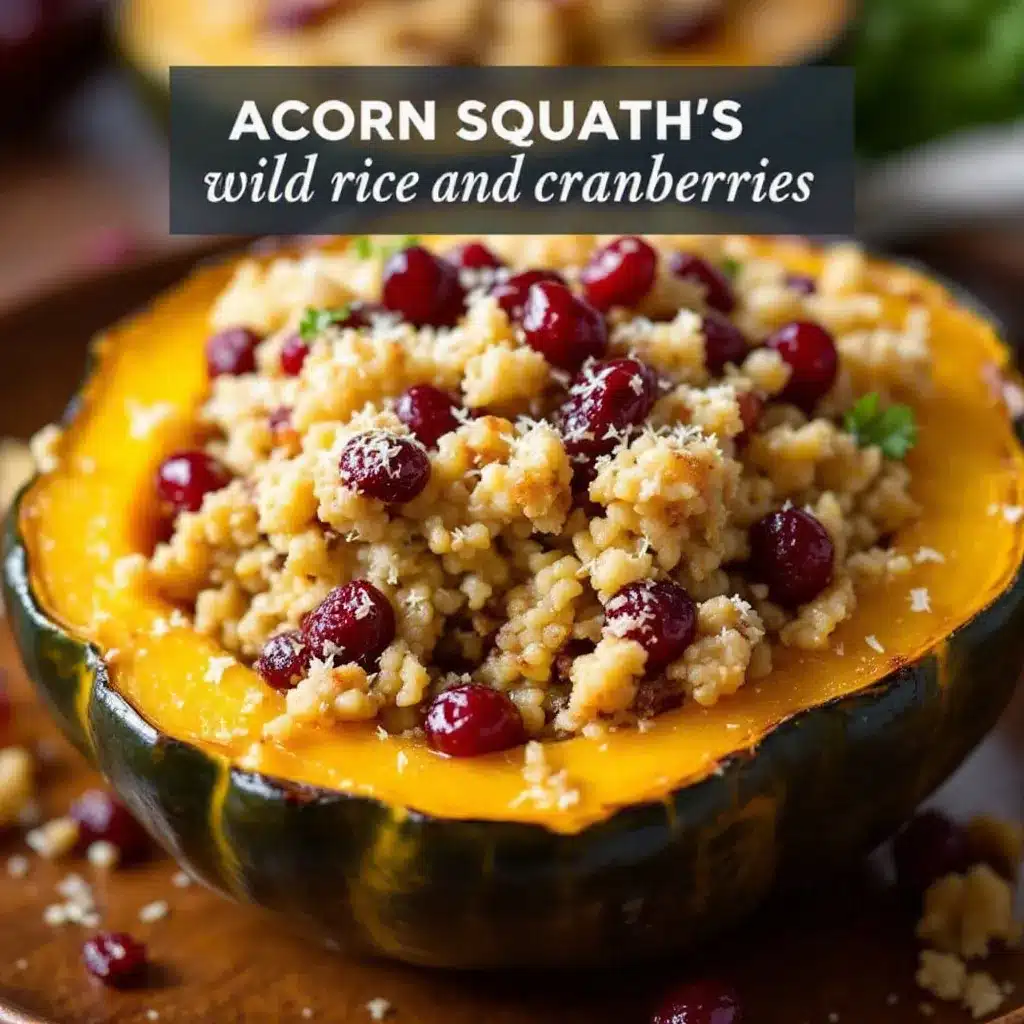 stuffed acorn squash preparation steps