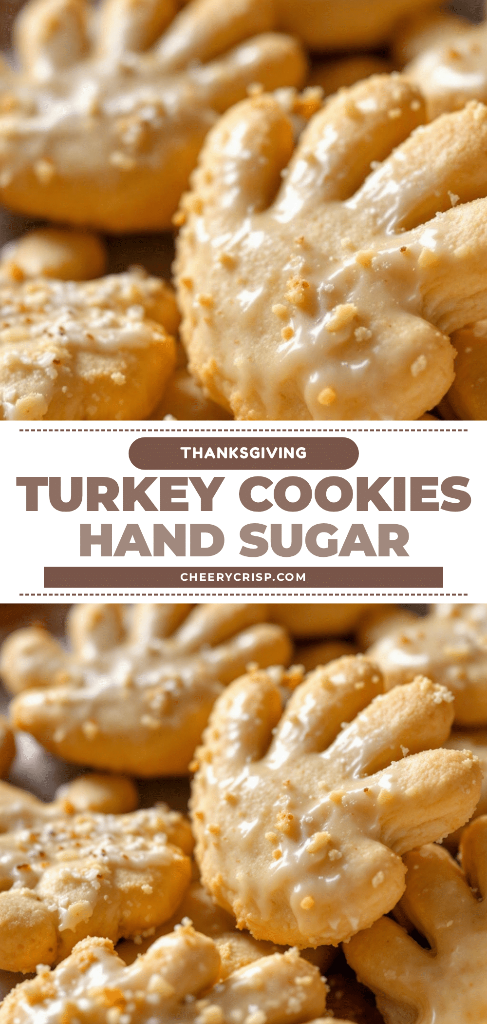 Thanksgiving Turkey Sugar Cookies recipe